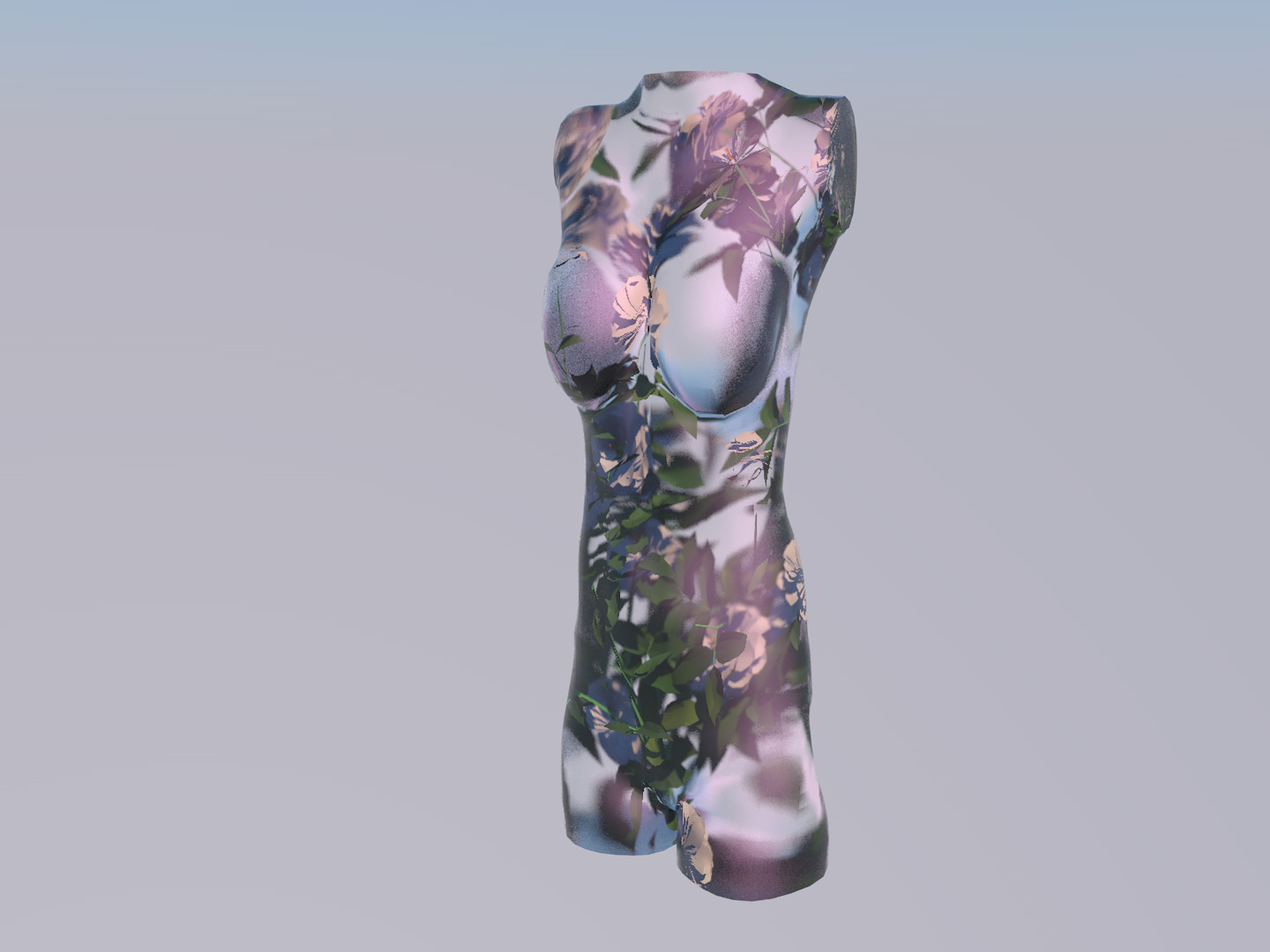 white rose render